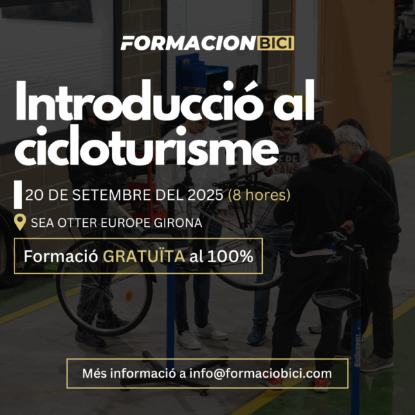 Sessió  – Introducció al cicloturisme dissabte